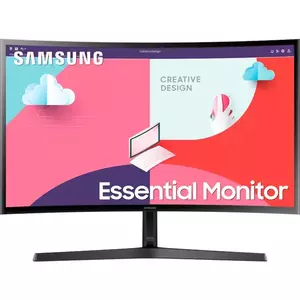 Monitor LED Samsung LS24C366EAUXEN Curbat 23.8" Full HD 4ms Negru imagine