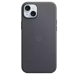 Husa de protectie Apple FineWoven cu MagSafe pentru iPhone 15 Plus Black imagine
