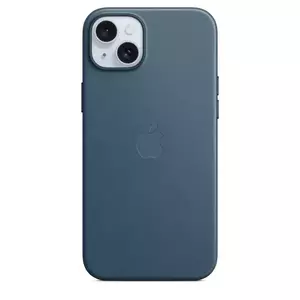 Husa de protectie Apple FineWoven cu MagSafe pentru iPhone 15 Plus Pacific Blue imagine