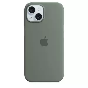 Husa de protectie Apple Silicone Case cu MagSafe pentru iPhone 15 Cypress imagine
