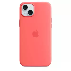Husa de protectie Apple Silicone Case cu MagSafe pentru iPhone 15 Plus Guava imagine