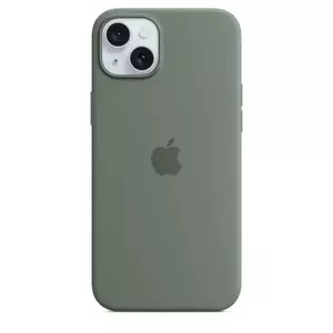 Husa de protectie Apple Silicone Case cu MagSafe pentru iPhone 15 Plus Cypress imagine