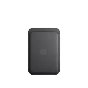 Portofel Apple FineWoven cu MagSafe pentru iPhone Black imagine