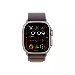 Smartwatch Apple Watch Ultra 2 GPS + Cellular 49mm Carcasa Titanium Bratara Blue/Black Trail M/L imagine