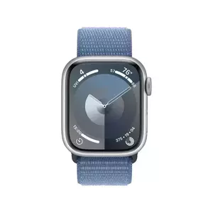 Smartwatch Apple Watch 9 GPS 41mm Carcasa Silver Aluminium Bratara Winter Blue Sport imagine