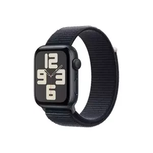 Smartwatch Apple Watch SE GPS 44mm Carcasa Midnight Aluminium Bratara Midnight Sport imagine