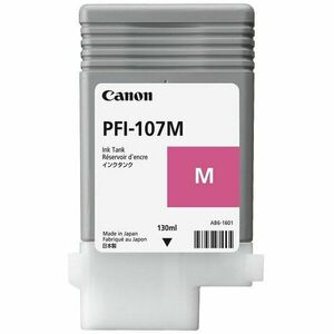 Cartus Canon PFI107M, magenta dye imagine
