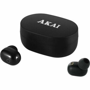 Casti audio AKAI BTJ-15, true wireless, Bluetooth 5.0, negru imagine