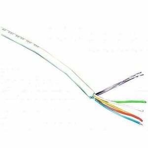 Cablu ecranat antiflacara 4x0.22 mm + 2x0.5 mm CEAM SA2542BI (100M) imagine