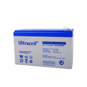 Acumulator Ultracell 7 Ah, 12 V, F1/F2 imagine