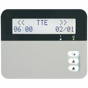 Tastatura LCD Teletek Eclipse LCD32, 8 partitii, 32 zone, 1 intrare, 1 iesire PGM imagine
