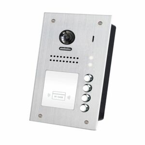 Videointerfon de exterior DT607F-ID-S4, RFID, 320 utilizatori, 4 abonati imagine