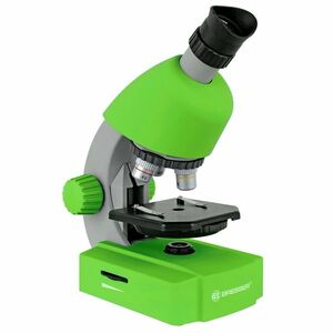Microscop optic Bresser Junior 40x-640x verde imagine