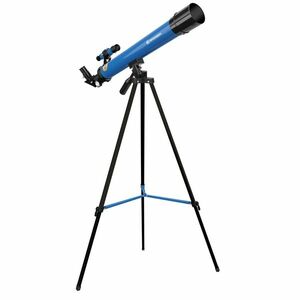 Telescop refractor Bresser Junior 45/600 AZ albastru imagine