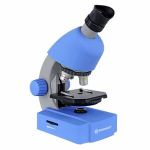 Microscop optic Bresser Junior 40x-640x albastru imagine