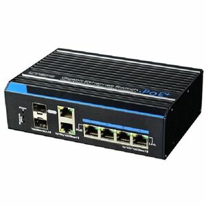 Switch PoE++ Utepo UTP7204GE-HPOE, 4 porturi, 1 Gbps, 60 W/port, fara management imagine