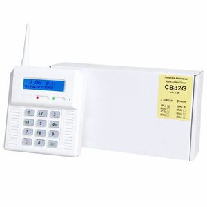 Centrala alarma antiefractie wireless cu modul GSM Elmes CB32GN, 1 partitie, 32 zone, 256 evenimente imagine