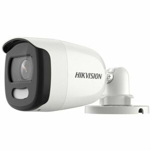 Camera supraveghere exterior Hikvision ColorVu DS-2CE10HFT-F, 5 MP, lumina alba 20 m, 3.6 mm imagine