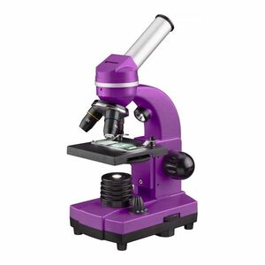 Microscop optic Bresser Junior Student Biolux SEL, violet imagine