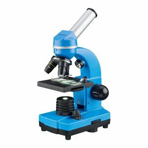 Microscop optic Bresser Junior Student Biolux SEL, albastru imagine