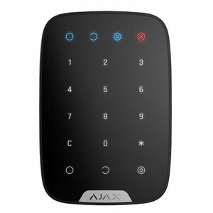 Tastatura cu touch wireless AJAX Keypad BL, 15 taste, silent alarm, 1700 m imagine