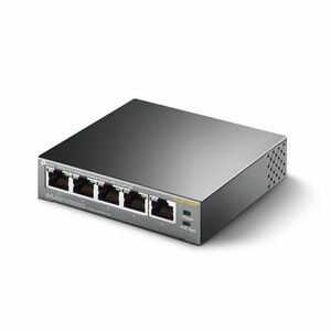 Switch cu 4 porturi PoE TP-Link TL-SF1005P, 2000 MAC, 100 Mbps imagine