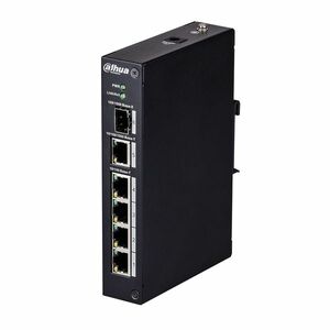 Switch cu 4 porturi Ethernet Dahua PFS3106-4T imagine