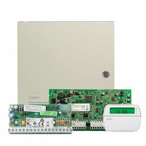 Kit alarma antiefractie DSC Power PC 1616 NK+RFK 5501+PC 5108, 6-16 zone, 32 zone wireless, 48 utilizatori imagine
