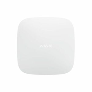 Unitate centrala wireless AJAX Hub 2 WH, 100 dispozitive, 2000 m, verificare vizuala alarma imagine