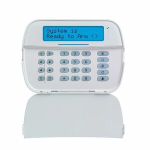 Tastatura LCD cu modul wireless DSC PRO-HS2LCDRF, 128 zone, 5 taste programabile, 1 terminal programabil imagine