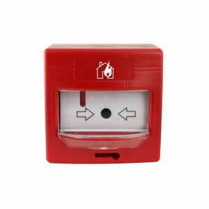Buton de incendiu analog-adresabil de interior Global Fire GFE-MCPE-A, LED, aparent/ingropat imagine