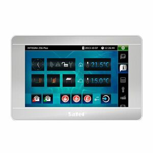 Tastatura LCD touchscreen Satel INT-TSI-SSW, 7 inch, functii MACRO, widget-uri imagine