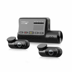 Camera auto tripla Viofo A139, 2K, WiFi, GPS Logger, 3 camere, microfon, slot card imagine