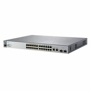 Switch cu 24 porturi Aruba J9779A, 12.8 Gbps, 2 porturi SFP, PoE, 1U, cu management imagine