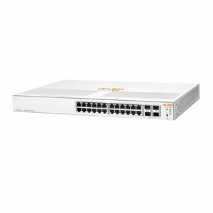 Switch cu 24 porturi Aruba JL683A, 128 Gbps, 95.23 Mpps, 4 porturi SFP/SFP+, 1U, cu management imagine