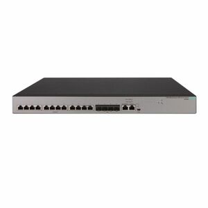 Switch cu 12 porturi Aruba JH295A, 320 Gbps, 16.000 MAC, 4 porturi SFP+, 1U, cu management imagine
