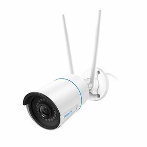 Camera supraveghere wireless IP WiFi Reolink RLC-510WA, 5 MP, IR 30 m, 4 mm, slot card, detectie oameni/vehicule, microfon imagine