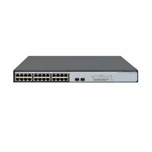 Switch cu 24 porturi Aruba JH018A, 88 Gbps, 65.5 Mpps, 16.000 MAC, 1U, fara management imagine
