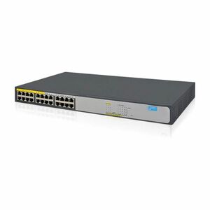 Switch cu 24 porturi Aruba JH019A, 48 Gbps, 35.7 Mpps, 8192 MAC, 1U, PoE+, fara management imagine