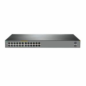 Switch cu 24 porturi Aruba JL385A, 52 Gbps, 77.3 Mpps, 16.000 MAC, 1U, PoE, cu management imagine