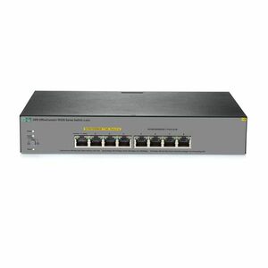 Switch cu 8 porturi Aruba JL383A, 16 Gbps, 11.9 Mpps, 8000 MAC, 1U, PoE, cu management imagine