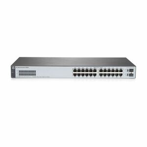 Switch cu 24 porturi Aruba J9980A, 52 Gbps, 38.6 Mpps, 8.000 MAC, 2 porturi SFP, 1U, cu management imagine