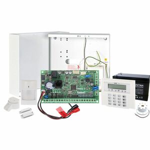Sistem alarma antiefractie Satel KIT BASIC VERSA 5, 2 partitii, 5-30 zone, 4-12 iesiri PGM, 30 utilizatori imagine