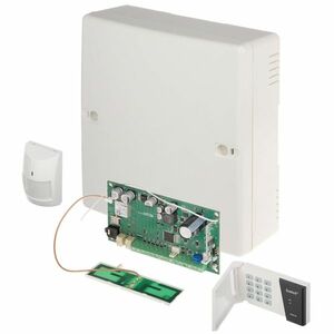Kit alarma antiefractie wireless Satel MICRA, 5 zone, GSM/GPRS, 433 MHz imagine