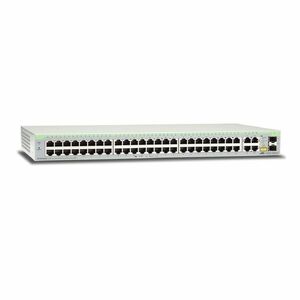 Switch cu 48 porturi Allied Telesis AT-FS750/52-50, 17.6 Gbps, 13.1 Mpps, 16.000 MAC, 2 porturi SFP combo, 1U, cu management imagine
