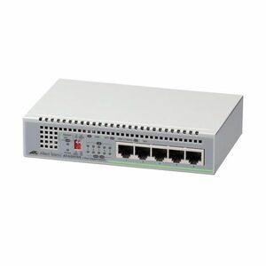 Switch cu 5 porturi Allied Telesis AT-GS910/5-50, 10 Gbps, 7.4 Mpps, 2.000 MAC, fara management imagine