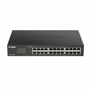 Switch cu 24 porturi D-Link DGS-1100-24V2, 48 Gbps, 35.71 Mpps, 8.000 MAC, 1U, cu management imagine