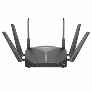 Router wireless Gigabit Smart Mesh EXO AC3000 D-Link DIR-3060, Tri Band, 2.4/5.0 GHz, MU-MIMO, 3000 Mbps imagine