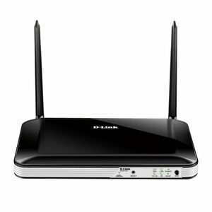 Router wireless D-Link DWR-921, 4G/LTE, 5 porturi, 2.4 GHz, 2 antene, 300 Mbps imagine