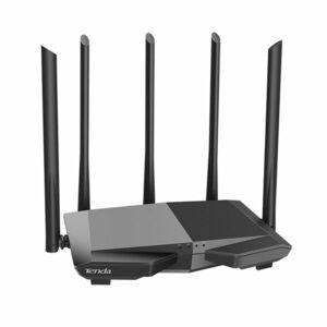 Router wireless Dual Band Tenda AC7, 1 port WAN, 3 porturi LAN, 2.4/5.0 GHz, 6 dBi, MU-MIMO, 1200 Mbps imagine